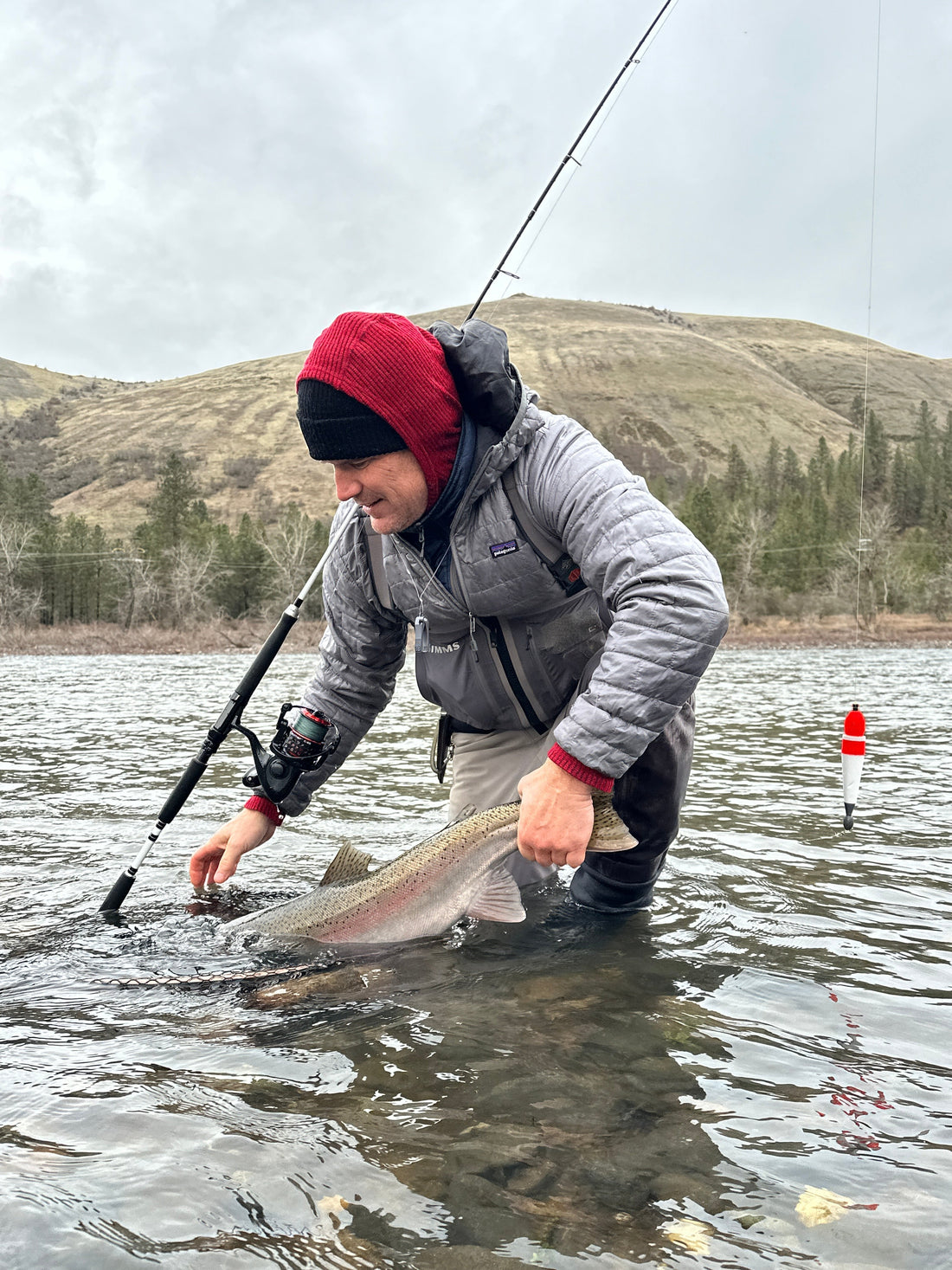 Big River Steelhead Fishing with Allrod