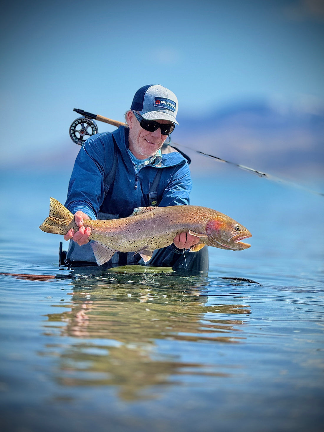 fishing with the ALLFLY at Pyramid Lake