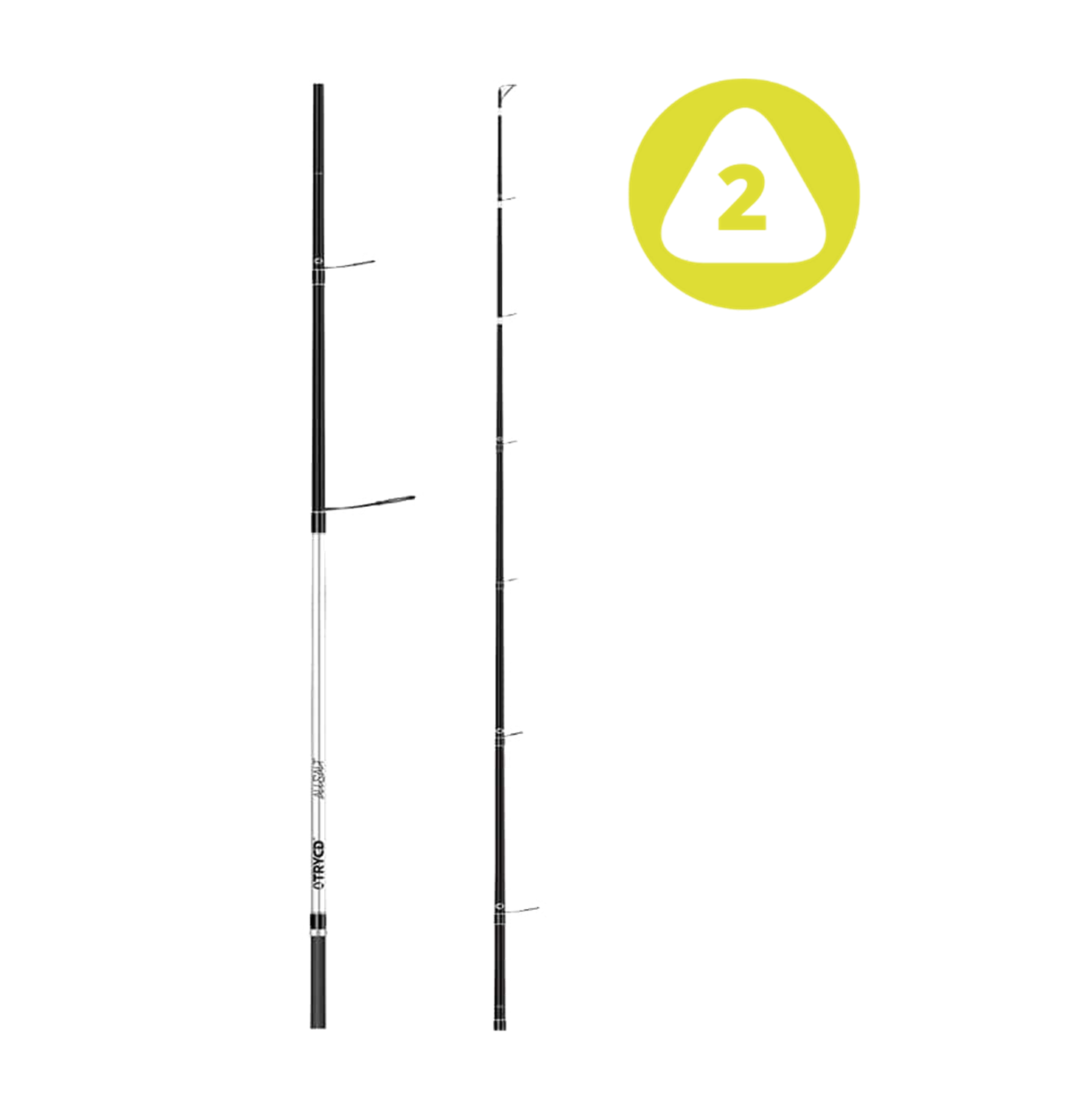TRYCD ALLSALT Softbait Rod Set (Number 2)